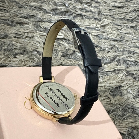 NEW! Jessica Carlyle Cute Black Cat Watch with Crystals Allaround - Picture 3 of 6